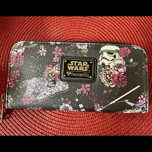 Lounge-fly Star Wars Stormtrooper Floral Zipper Wallet